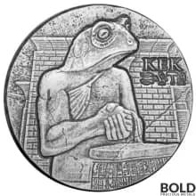 2022 Silver 5 oz Chad KEK Antiqued Coin