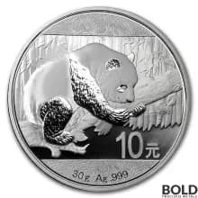 2016 Silver Chinese Panda - 30 g