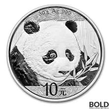 2018 Silver Chinese Panda - 30 g