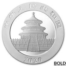 2020 Silver 30 g China Panda
