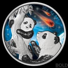 2021 Glowing Galaxy III China Panda 30 g Silver