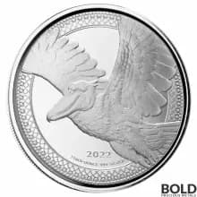 2022 Silver 1 oz Congo Shoebill Stork Coin BU