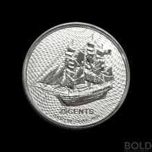 2021 Cook Islands Bounty 1/4 oz Silver BU