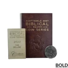 2022 Silver 2 oz Fiji The Deluge Biblical Series Coin
