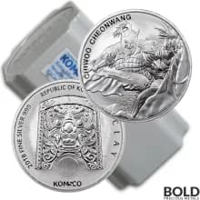 2018 South Korean Silver Chiwoo - 1 oz