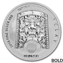 2018 South Korean Silver ZI:SIN Canis - 1 oz