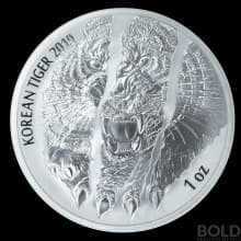 2019 South Korean Silver Tiger - 1 oz