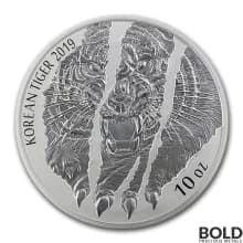 2019 South Korean Silver Tiger - 10 oz