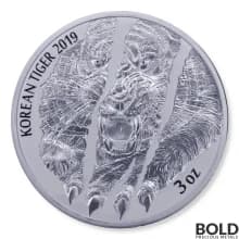 2019 South Korean Silver Tiger - 3 oz