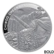 2020 South Korean Chiwoo Cheonwang Silver 1 oz Proof