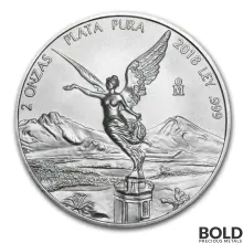 2018 Silver 2 oz Mexican Libertad