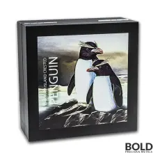 2020 New Zealand Crested Penguin 2 oz Silver Proof
