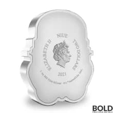 2021 Niue Star Wars Faces: Stormtrooper 1 oz Silver Proof