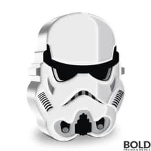 2021 Niue Star Wars Faces: Stormtrooper 1 oz Silver Proof
