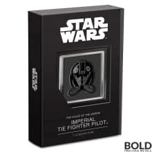 2021 Niue Star Wars Faces of the Empire: Imperial Tie Fighter 1 oz Silver Proof