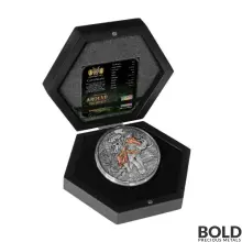 2022 Niue 3 oz Silver Around the World in 80 Days 150th Anniversary Coin