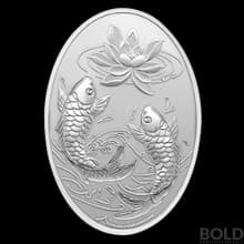 2022 Niue Auspicious Koi 1 oz Silver Proof HR