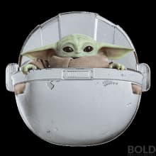 2022 Niue Grogu Pod 1 oz Silver Color Proof