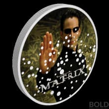 2022 Niue The Matrix: Neo 1 oz Silver Colorized Proof