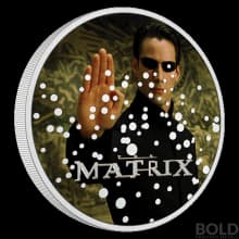 2022 Niue The Matrix: Neo 1 oz Silver Colorized Proof