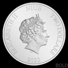2022 Niue The Matrix: Neo 1 oz Silver Colorized Proof