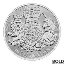 2022 Silver Great Britain Royal Arms - 1 oz
