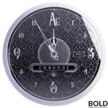 2023 1 oz Niue Chronos Silver Coin (Prooflike)