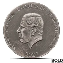 2023 2 oz Moses in the Bulrushes Biblical Series Silver Coin