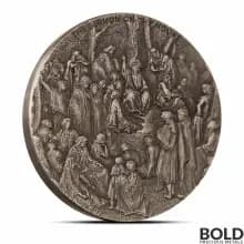 2023 2 oz The Sermon on the Mount Biblical Series Silver Coin