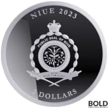 2023 Silver 1 oz Niue Vivat Humanitas BU