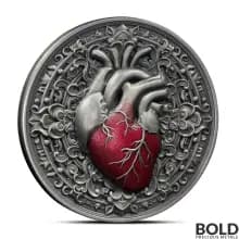 2024 3 oz Niue Essentia Cor Antiqued Silver Coin (Color)