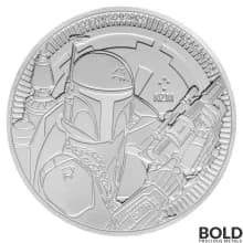 2020 Niue Star Wars Boba Fett 1 oz Silver BU