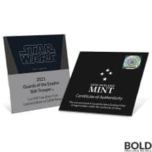 2021 Niue Star Wars Sith Trooper 1 oz Silver Antiqued