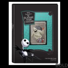 2021 Niue Nightmare Before Christmas Oogie Boogie 1 oz Silver
