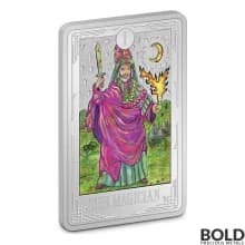 2021 Niue Tarot Cards - The Magician 1 oz Silver Proof Colored