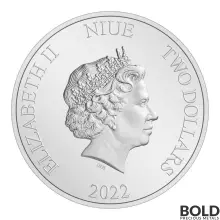 2022 Niue Mandalorian Classic: Grogu 1 oz Silver Proof