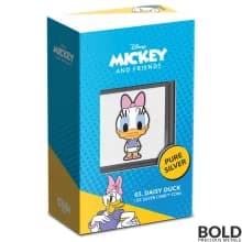 2021 Niue Chibi Collection Daisy Duck 1 oz Silver Proof