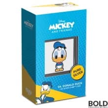 2021 Niue Chibi Collection Donald Duck 1 oz Silver Proof