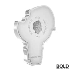 2021 Niue Chibi Gingerbread Christmas 1 oz Silver Proof