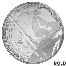 2018 Silver Niue Star Wars Darth Vader Lightsaber - 1 oz
