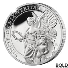 2021 St Helena Queens Virtues: Truth 1 oz Silver Proof