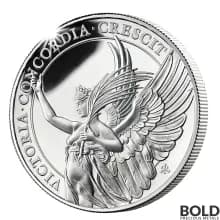 2021 St Helena Queens Virtues: Victory 1 oz Silver Proof
