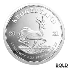 2021 South Africa Krugerrand 2 oz Silver Proof