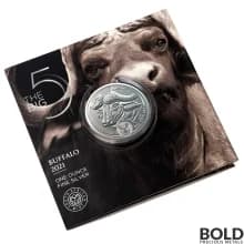 2021 Silver South Africa Big Five Buffalo BU - 1 oz