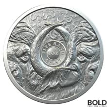 2021 Silver South Africa Big Five Buffalo BU - 1 oz