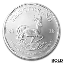 2018 Silver South Africa Krugerrand - 1 oz