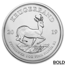 2019 Silver South Africa Krugerrand - 1 oz