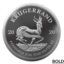 2020 Silver Proof South Africa Krugerrand - 2 oz