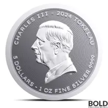 2024 1 oz Tokelau Vivat Humanitas Silver Coin (BU)