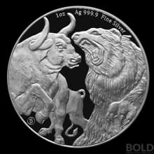 2022 Silver Tokelau Bull & Bear - 1 oz